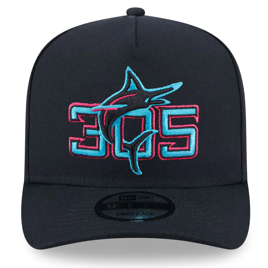 9FIFTY MIAMI MARLINS BLACK 305