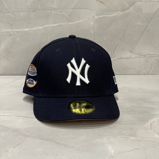 59FIFTY NY YANKEES NAVY 50TH ANNIVERARY UNDERVISOR LOGO AMERICA