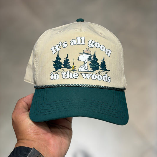 Snoopy Its all good in the woods