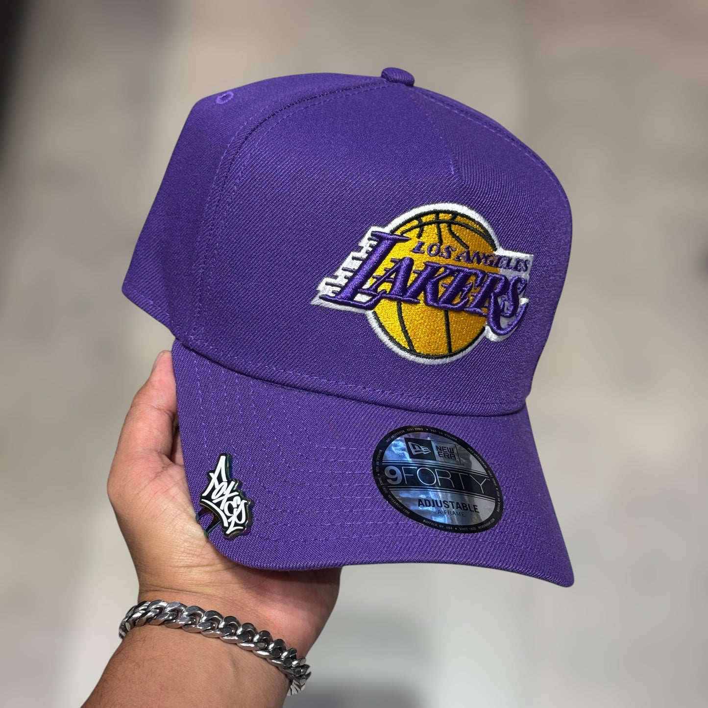 9FORTY AFRAME LAKERS CLASIC PURPLE