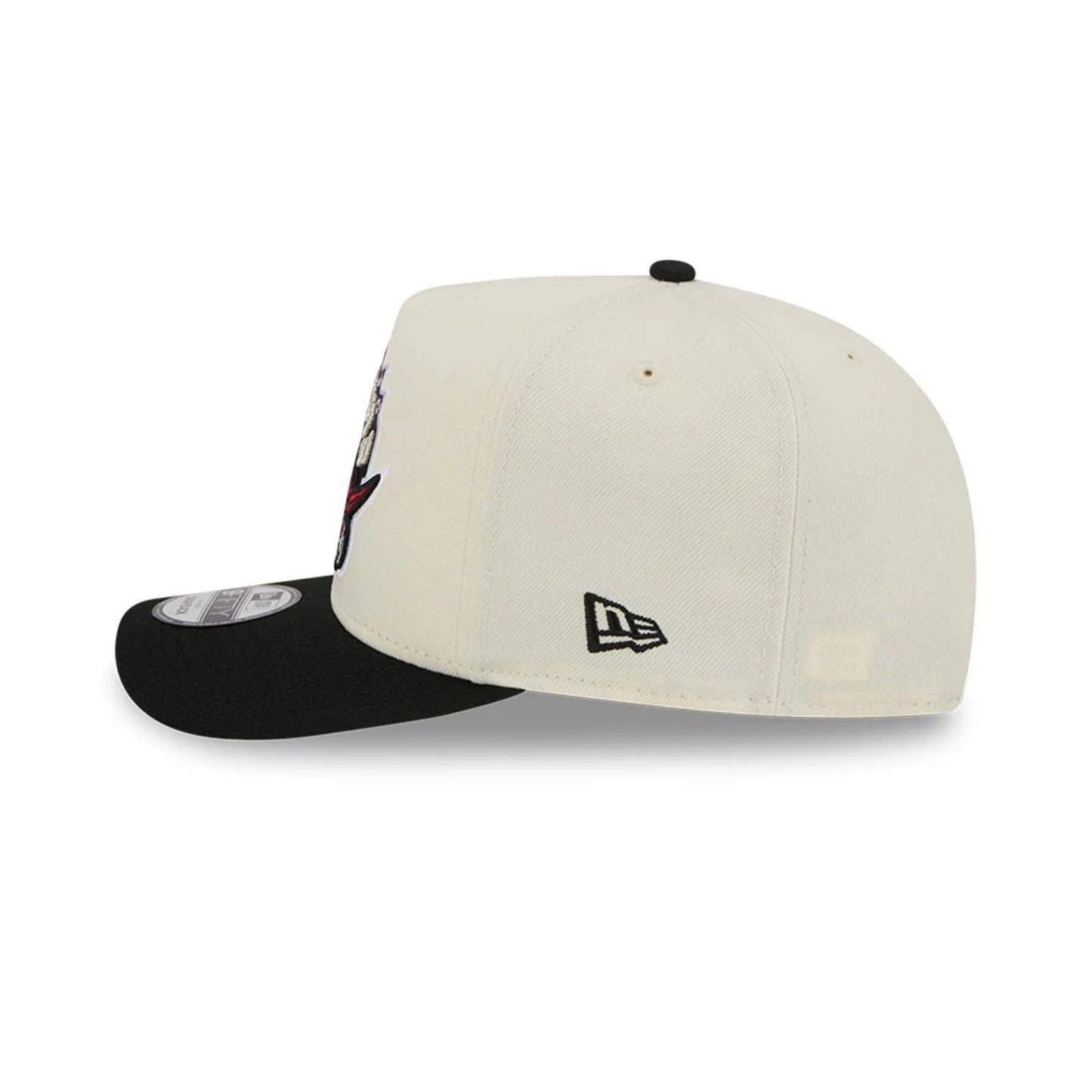 9FIFTY A FRAME TORONTO RAPTORS BEIGE BLACK LOGO HWC