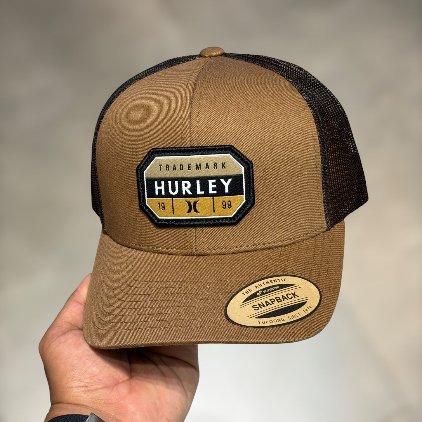 Hurley trucker brown