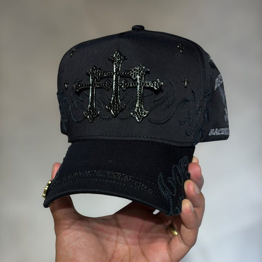 BÉLICA 3 CRUCES TOTAL BLACK MZHATS