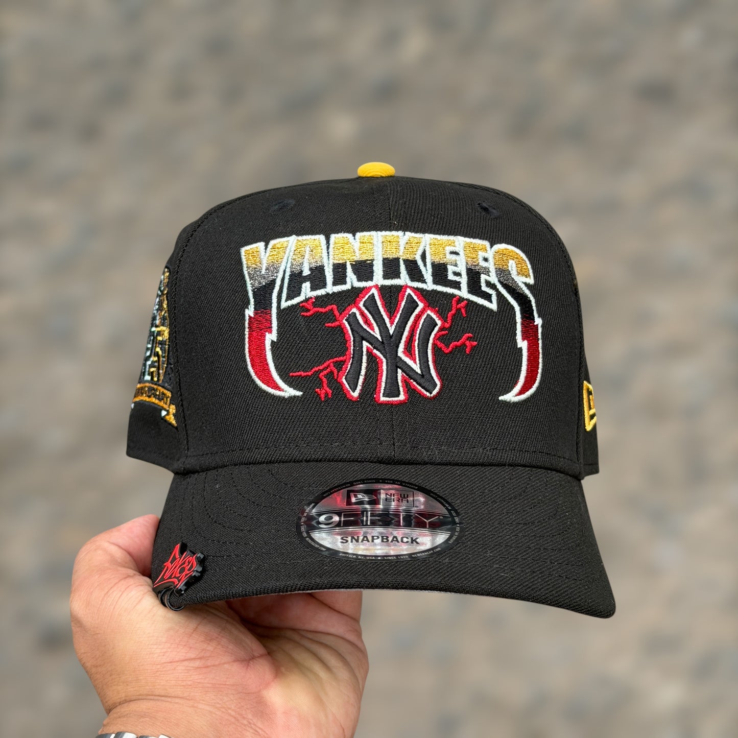 9FIFTY NY YANKEES BLACK METALLIC