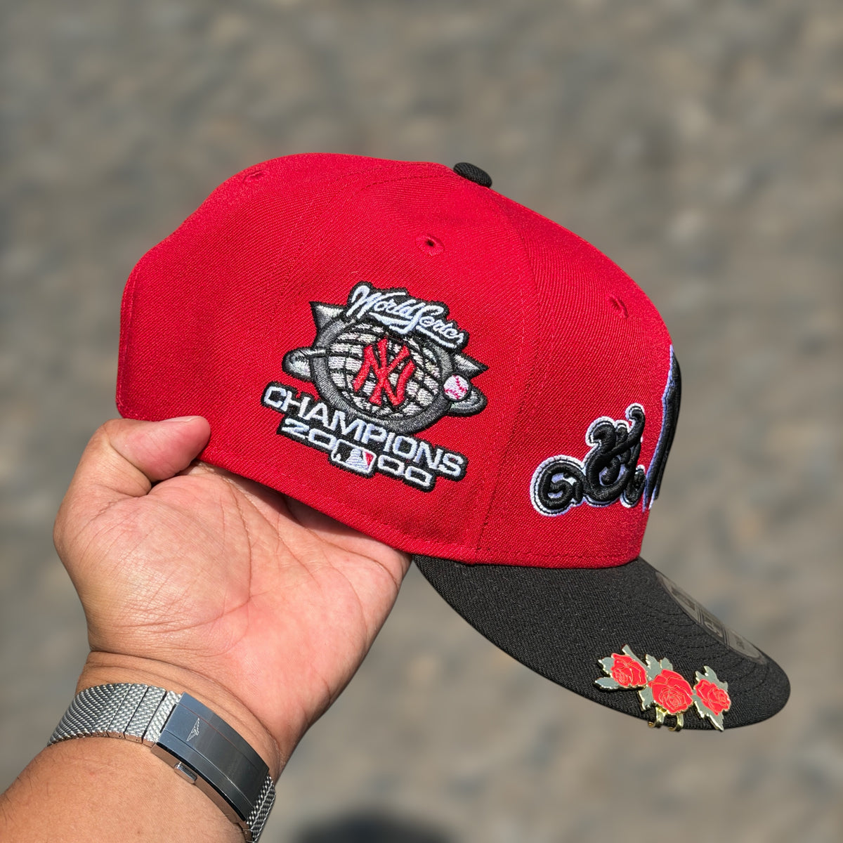 9FIFTY NY YANKEES GOTHIC RED BLACK