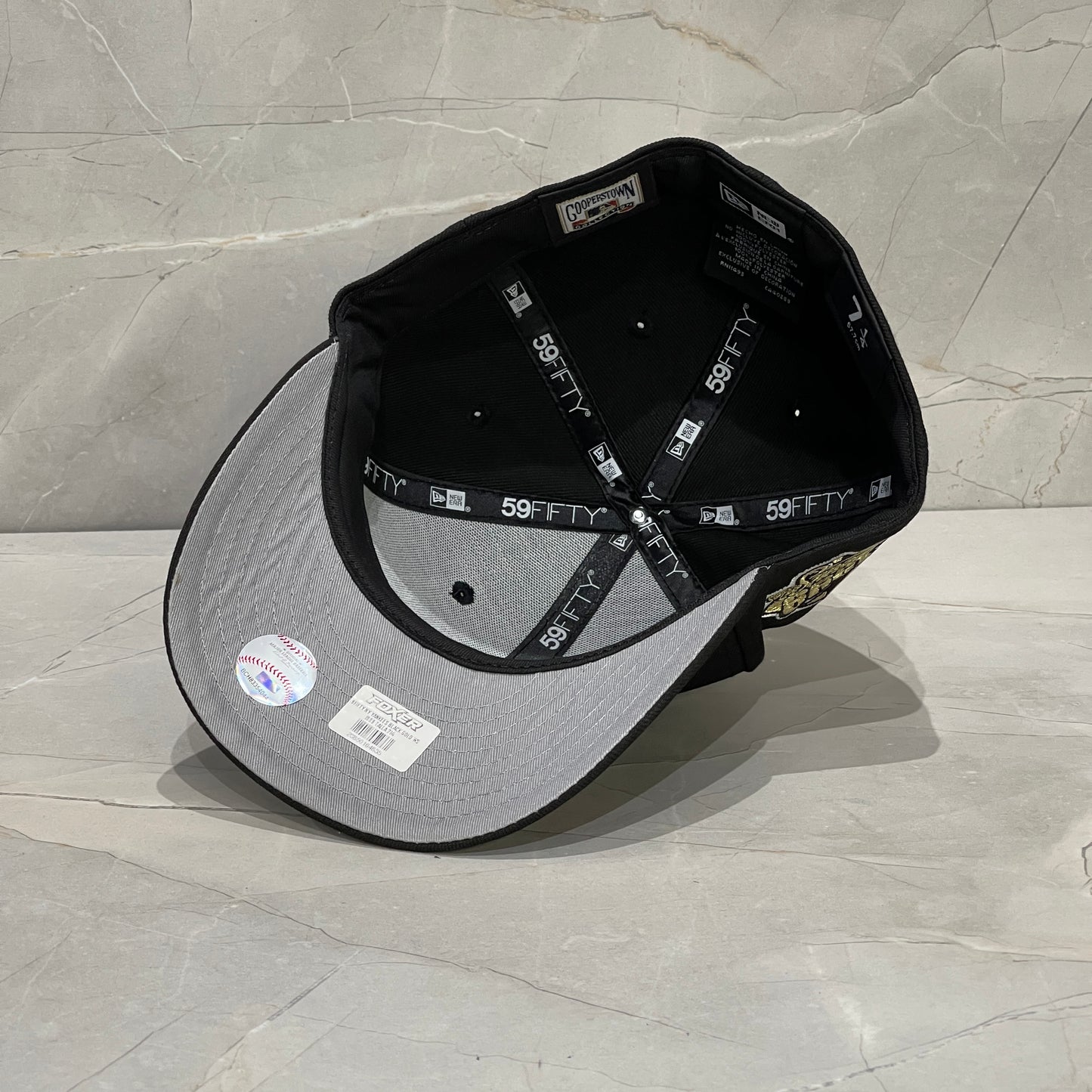 59FIFTY NY YANKEES BLACK GOLD LOGO WS