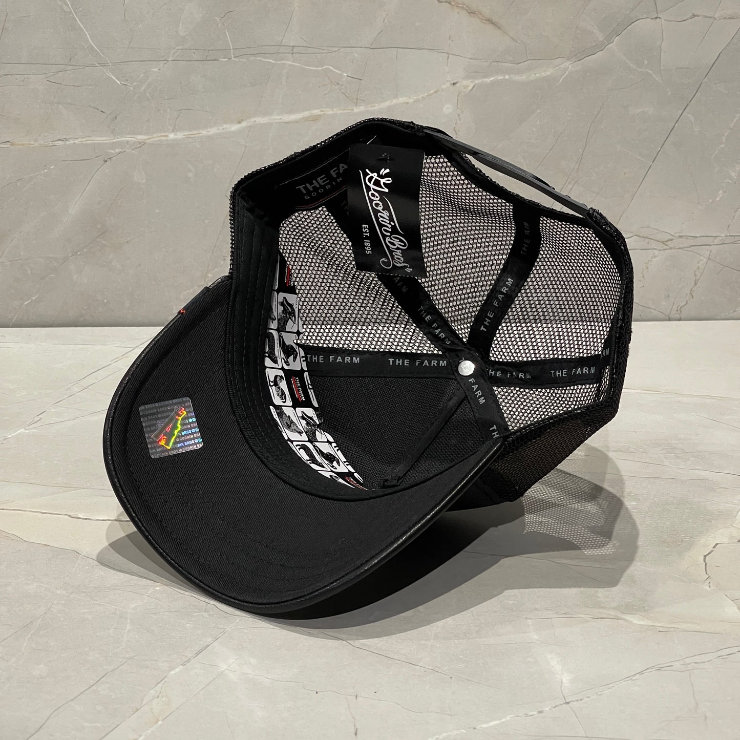 GOORIN BROS COCK BLACK CUERO