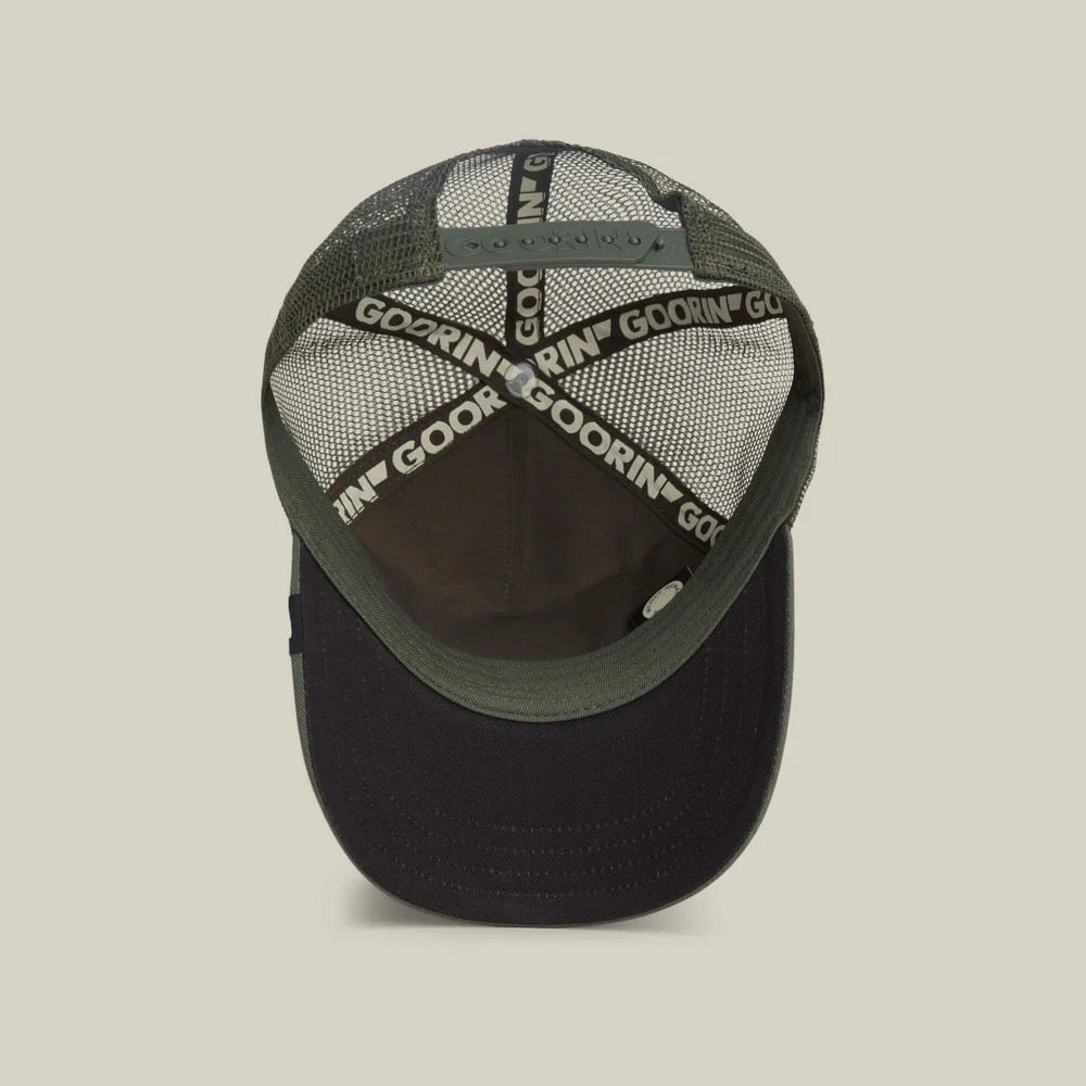 GOORIN BROS PANTHER OLIVE GREEN