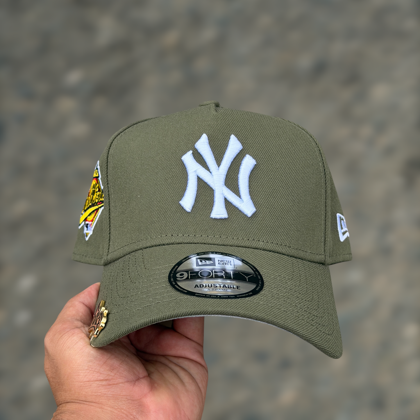9FORTY NY YANKEES OLIVE GREEN WS