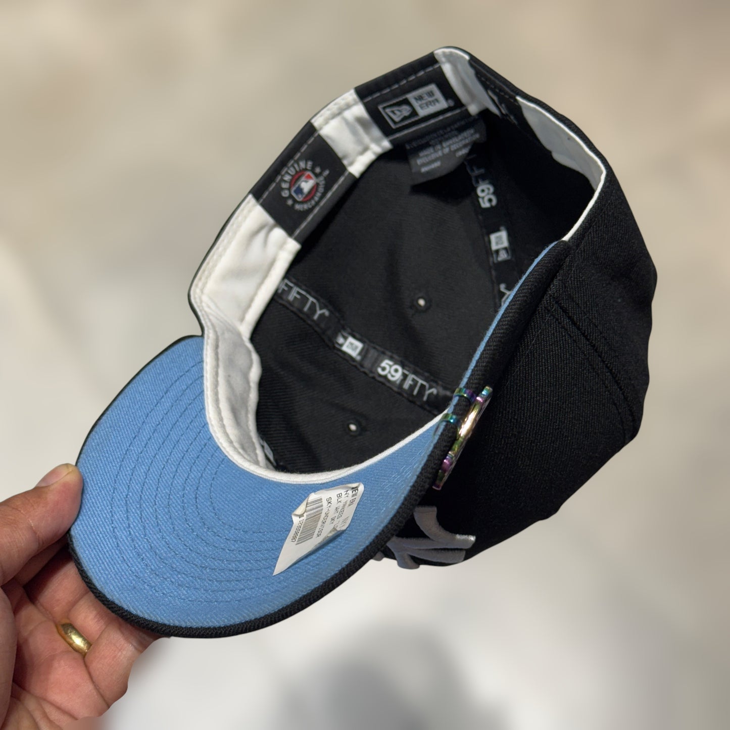 59FIFTY NY YANKEES NAVY SKYBLUE HEART