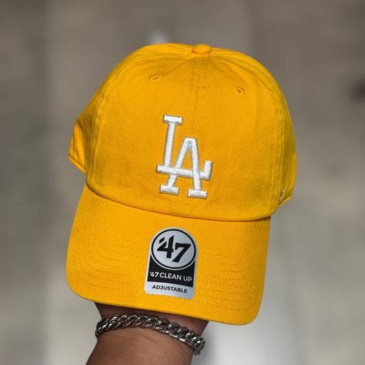 47BRAND LA DODGERS YELLOW CLEAN UP