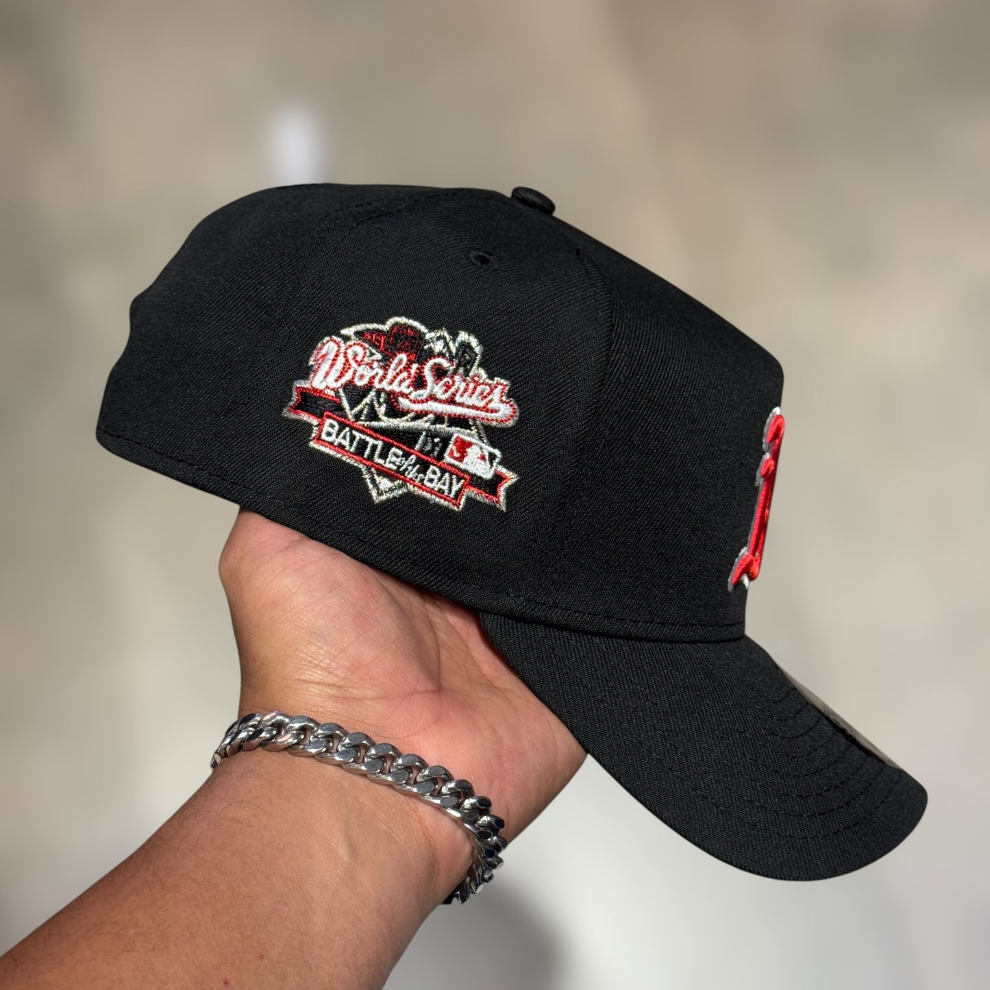 9FORTY A FRAME OAKLAND ATHLETICS BLACK RED LOGO WS 1989