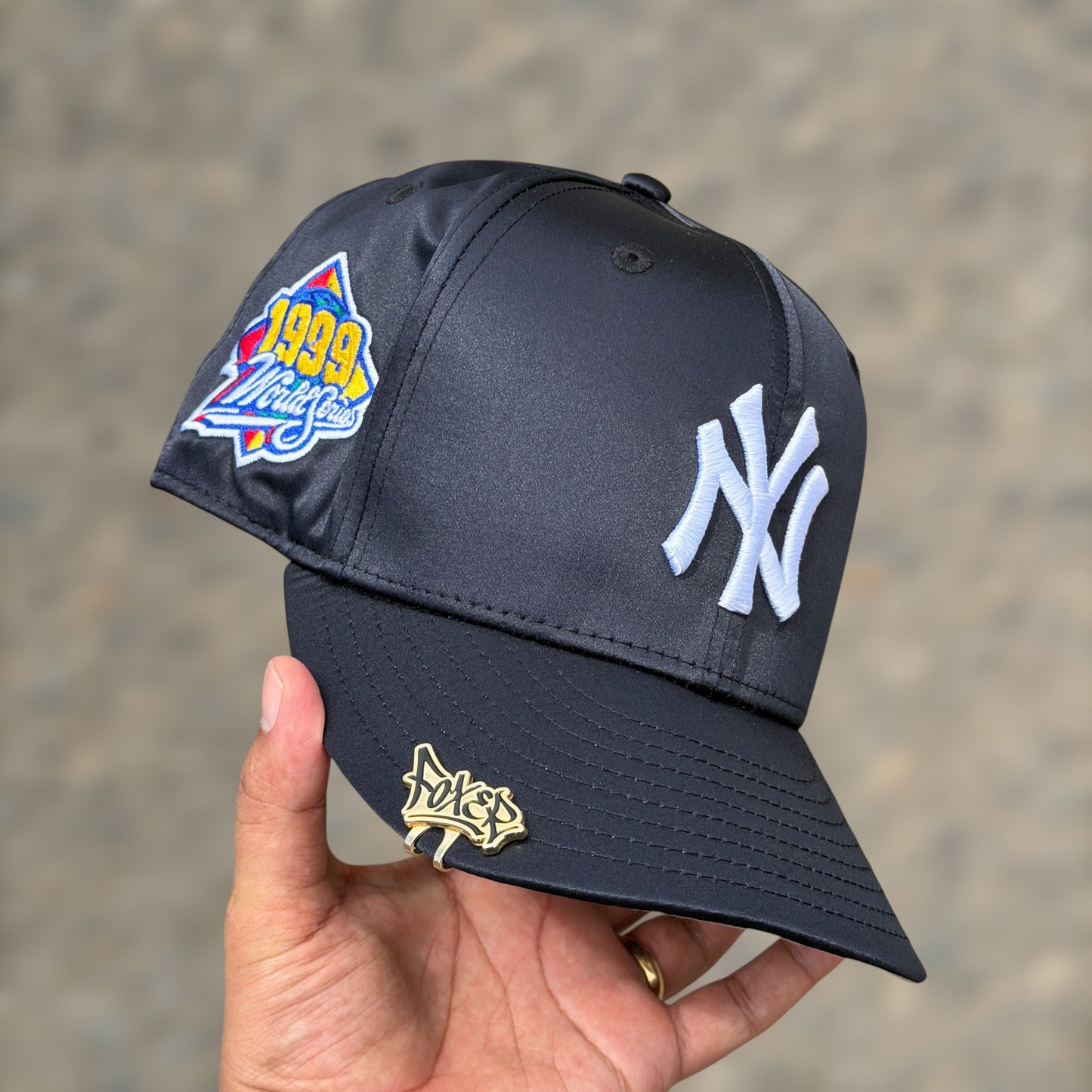 9FIFTY NY YANKEES NAVY SATIN