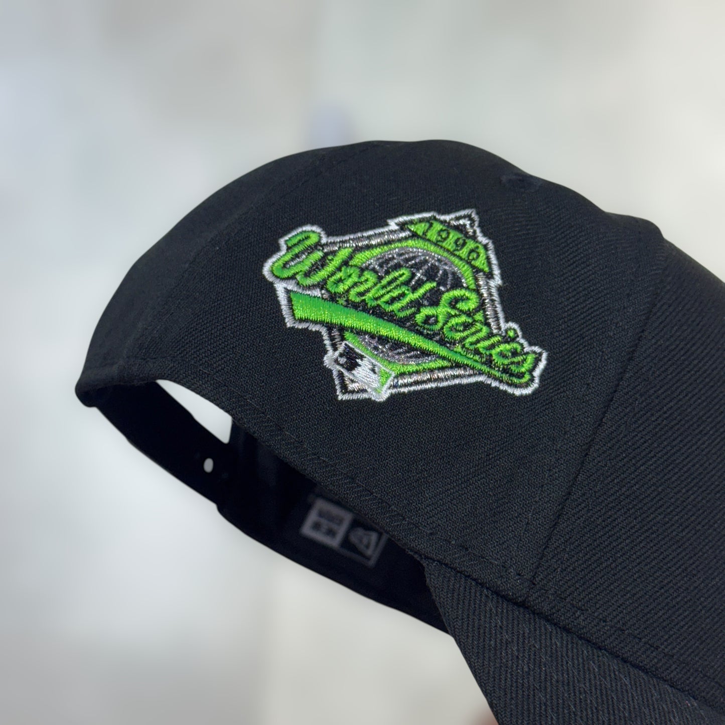 9FORTY NY YANKEES BLACK GREEN LOGO EMPIRE STATE