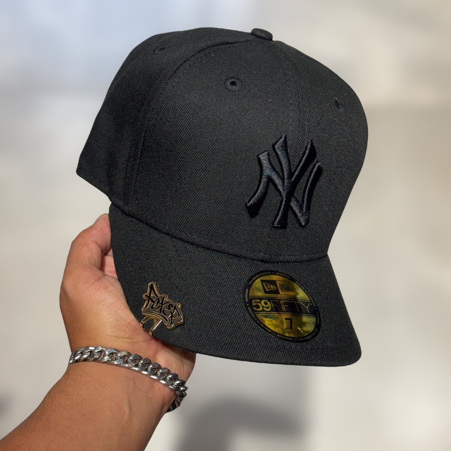 59FIFTY NY YANKEES BLACK ON BLACK
