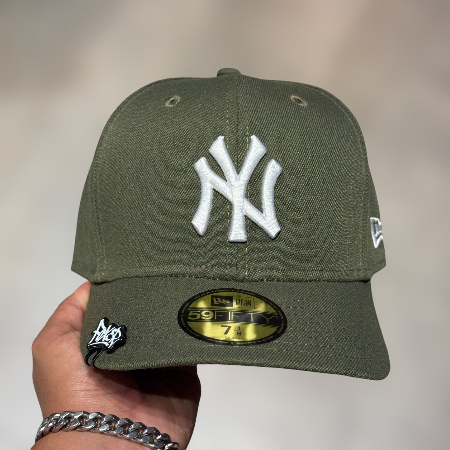 59FIFTY NY YANKEES OLIVE GREEN CLASIC