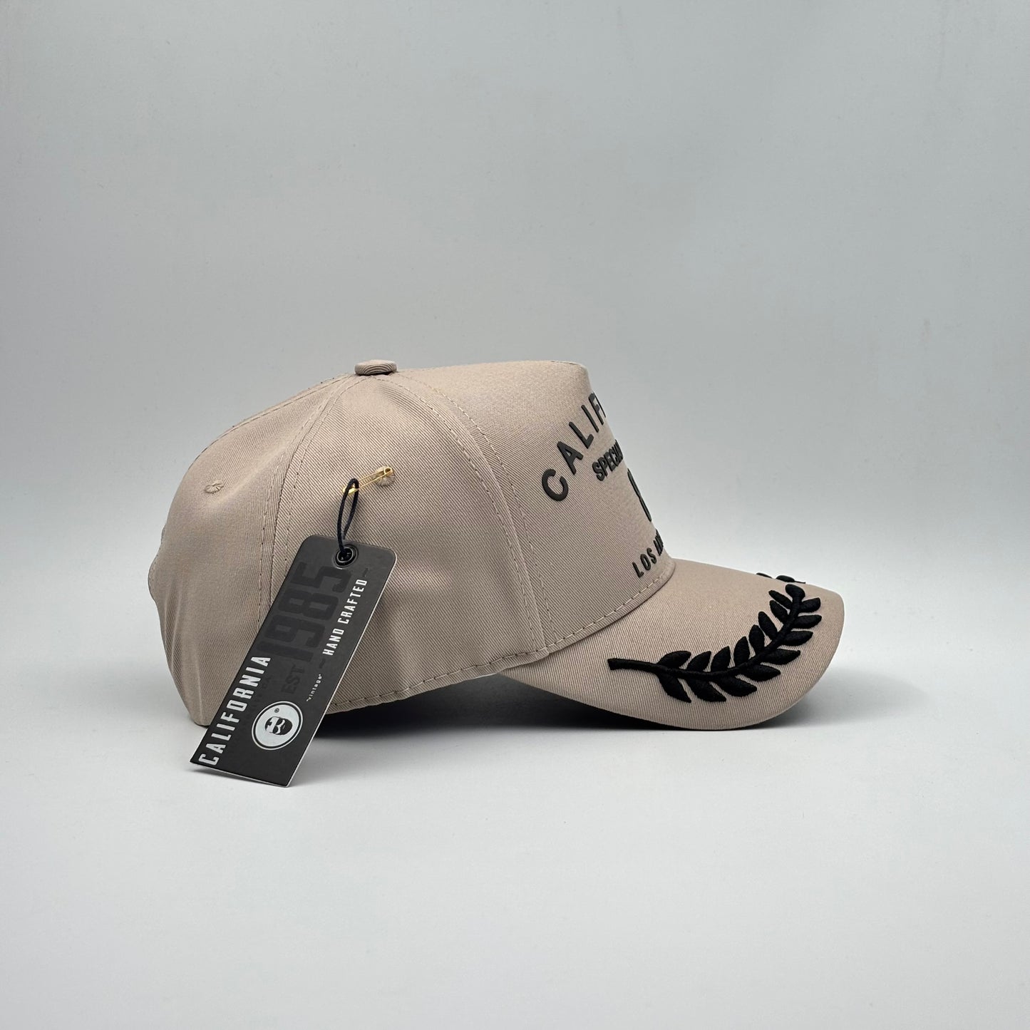 CALIFORNIA BEIGE GREY LOGO 85 SPECIAL