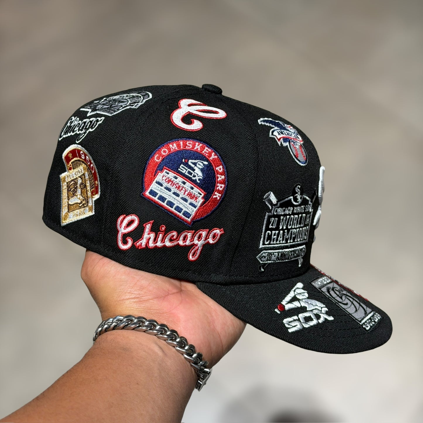59FIFTY WHITE SOX MULTIPARCHES WS