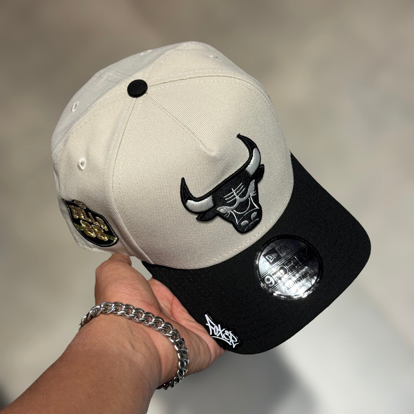9FORTY CHICAGO BULLS CREAM BLACK 66
