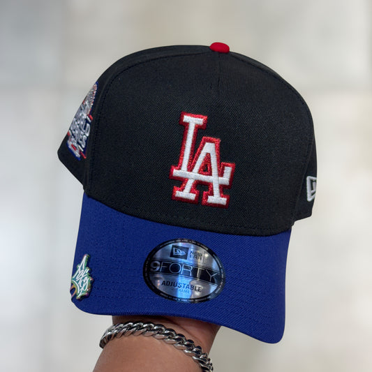 9FORT A F LA DODGERS BLACK VISER ROYAL
