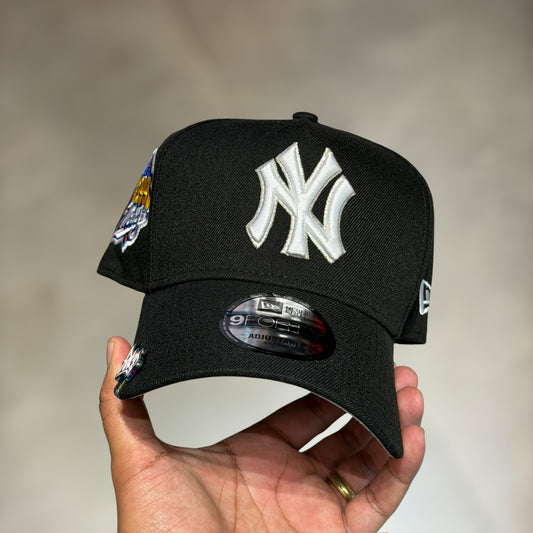 9FORTY A FRAME NY YANKEES BLACK WHITE LOGO WS 1999