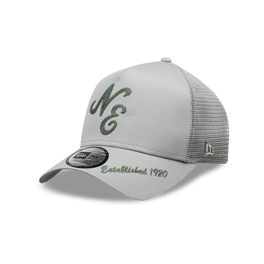 9FORTY NEW ERA GREY GREEN LOGO