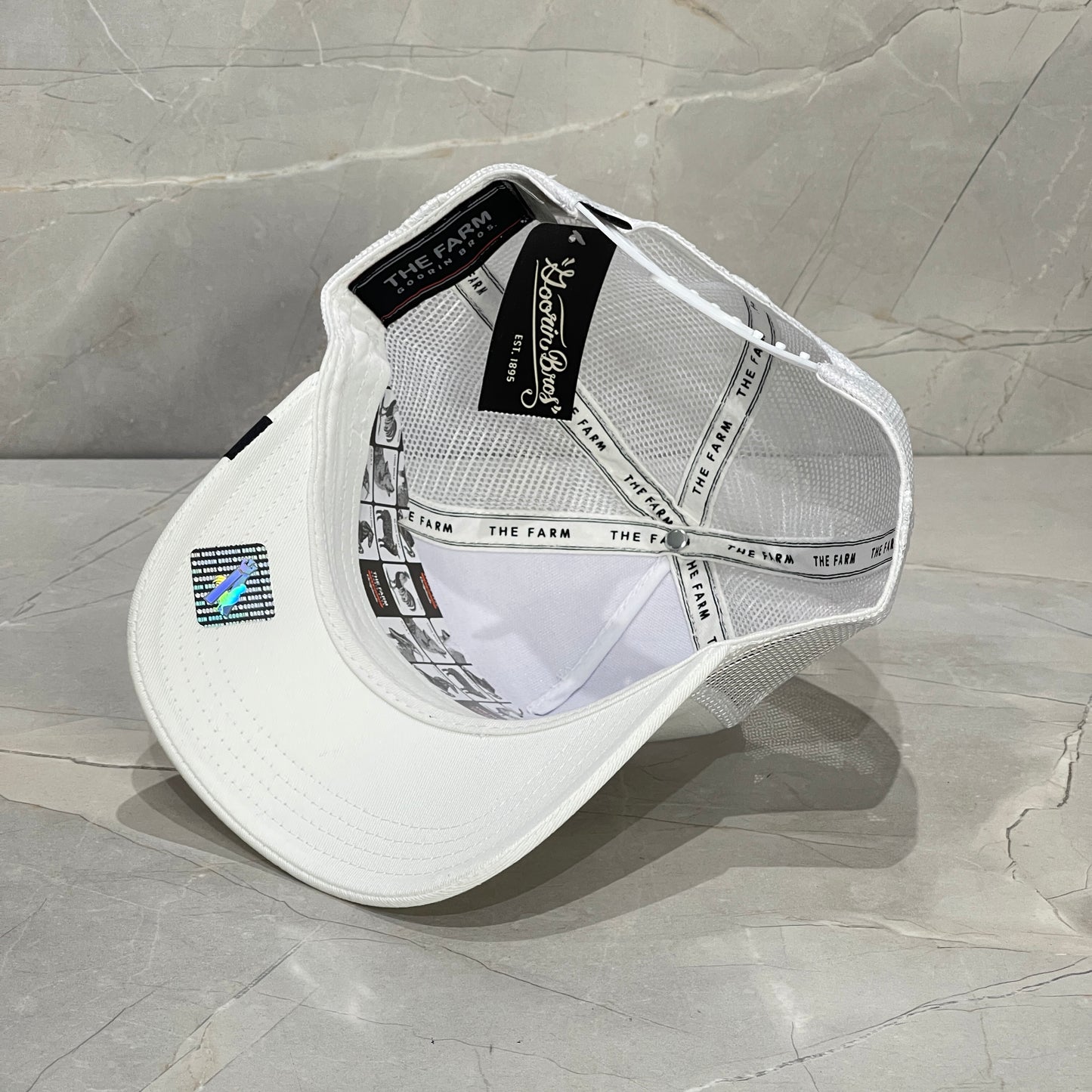GOORIN BROS PANTHER WHITE