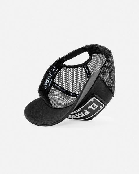 JOHN HATTER EL PATRÓN BLACK ON BLACK RUBBER