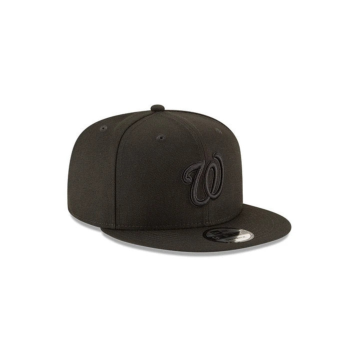9FIFTY WASHINGTON NATIONALS BLACK ON BLACK