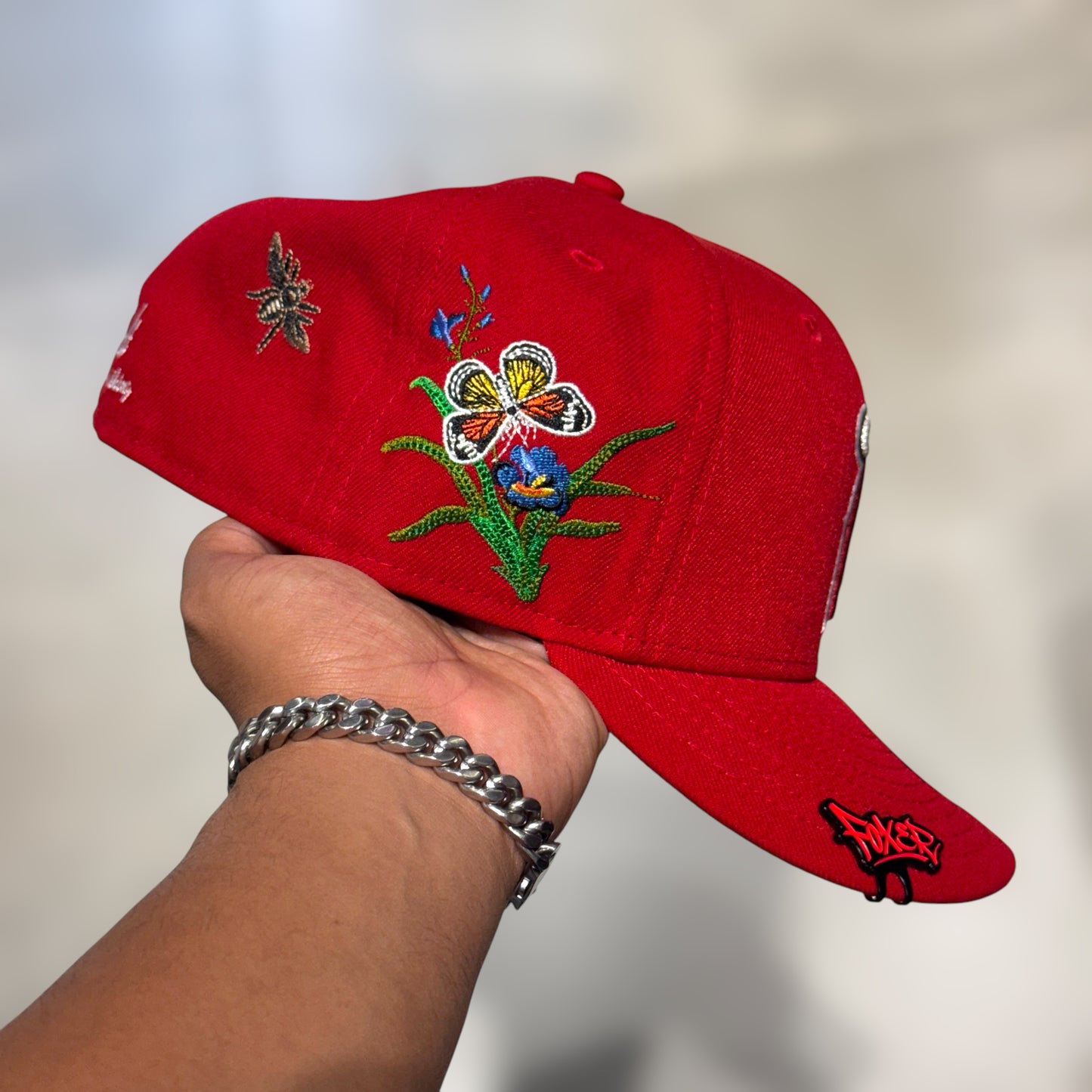 59FIFTY ANGELS RED SCARLET FELT COLLECTION MARIPOSA