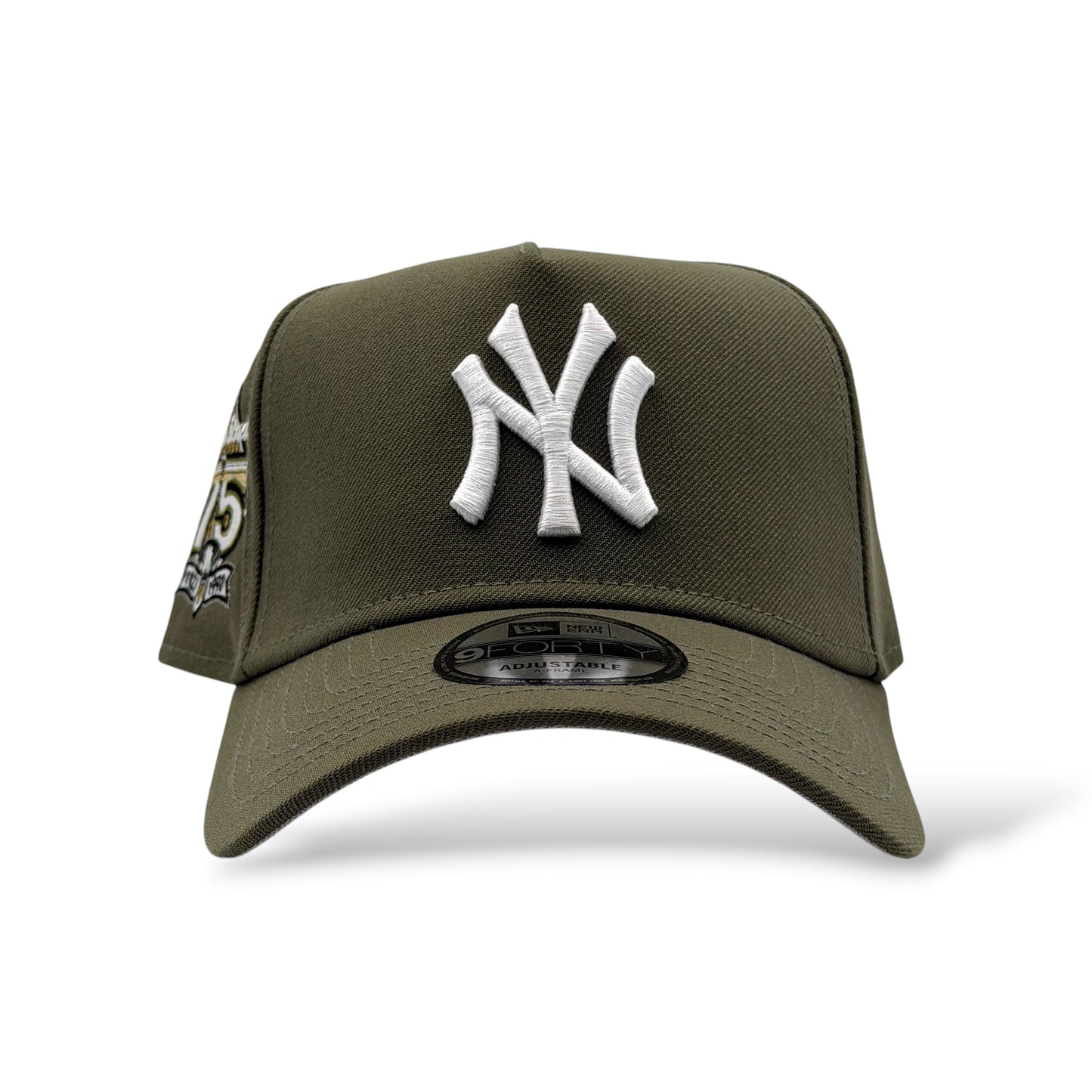 9FORTY A FRAME NY YANKEES OLIVE GREEN 75TH