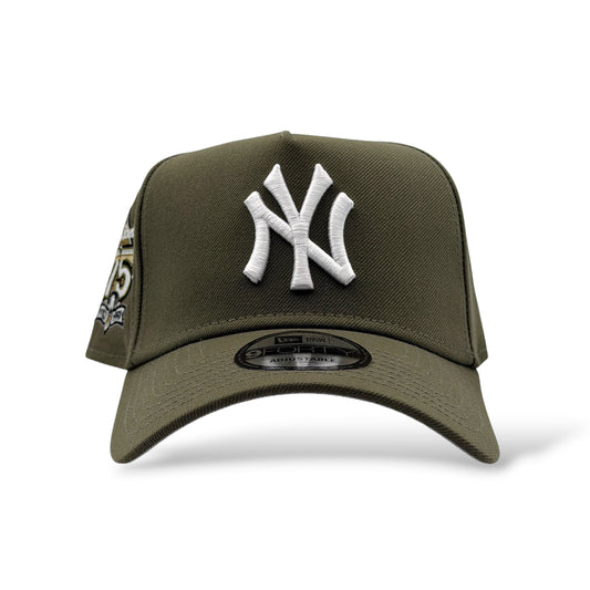 9FORTY A FRAME NY YANKEES OLIVE GREEN 75TH