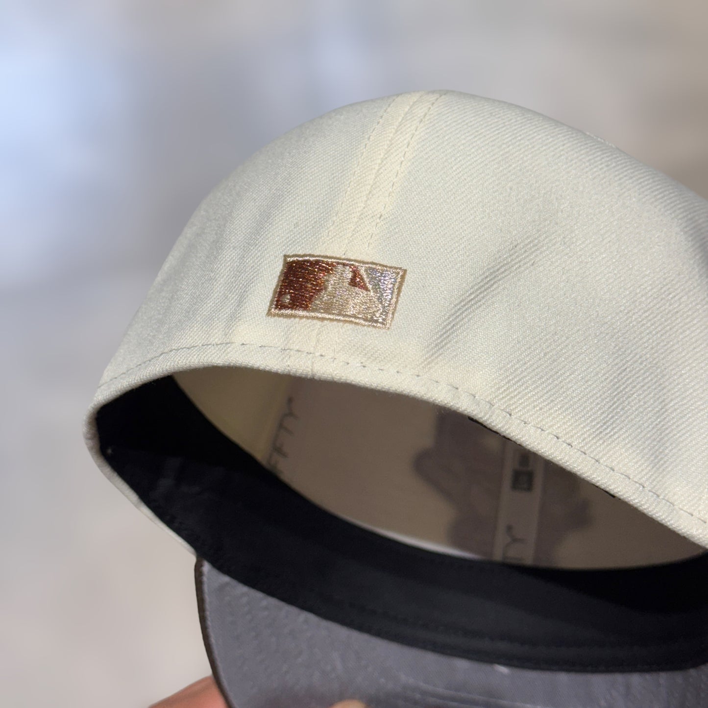 59FIFTY TORONTO BLUE JAY LOGO T BEIGE VIS BROWN