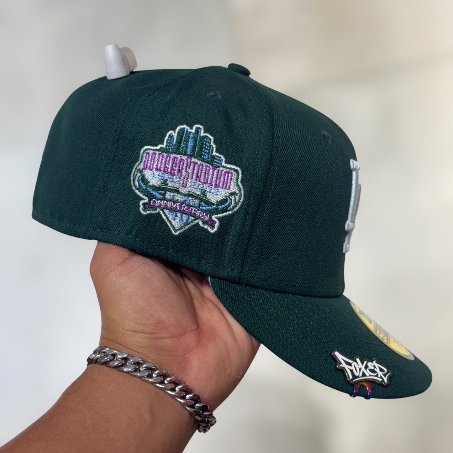 59FIFTY LA DODGERS DARK GREEN HATCLUB EXCLUSIVE