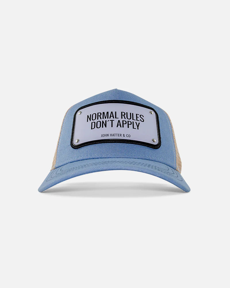 JOHN HATTER NORMAL RULES DON’T APPLY JEAN ALUMINIUM