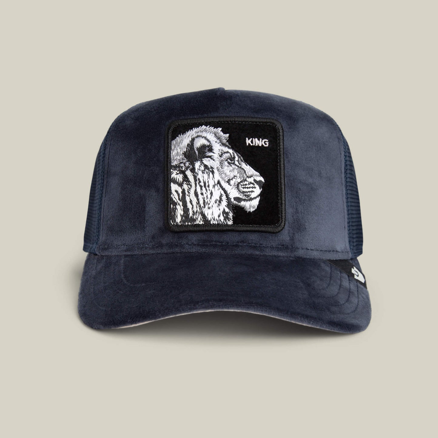 GOORIN BROS KING NAVY TERCIOPELO