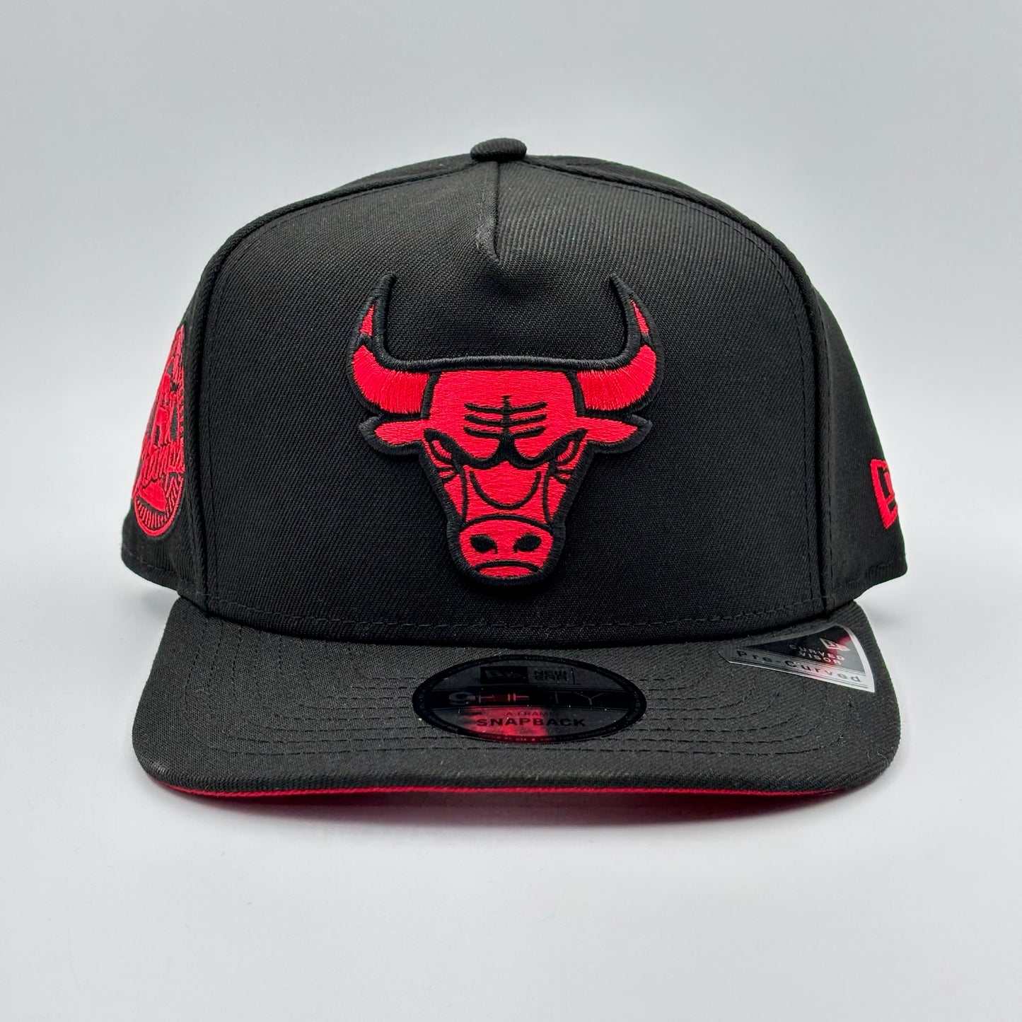 9FIFTY CHICAGO BULLS BLACK RED LOGO