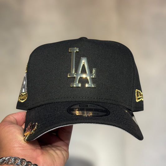 9FIFTY LA DODGERS BLACK GOLD LOGO