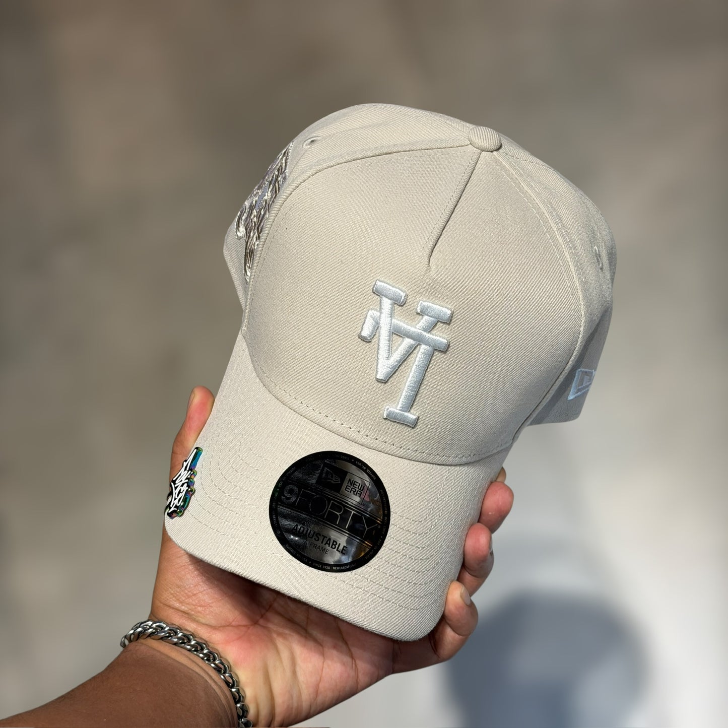 9FORTY A FRAME LA DODGERS BEIGE UPSIDE