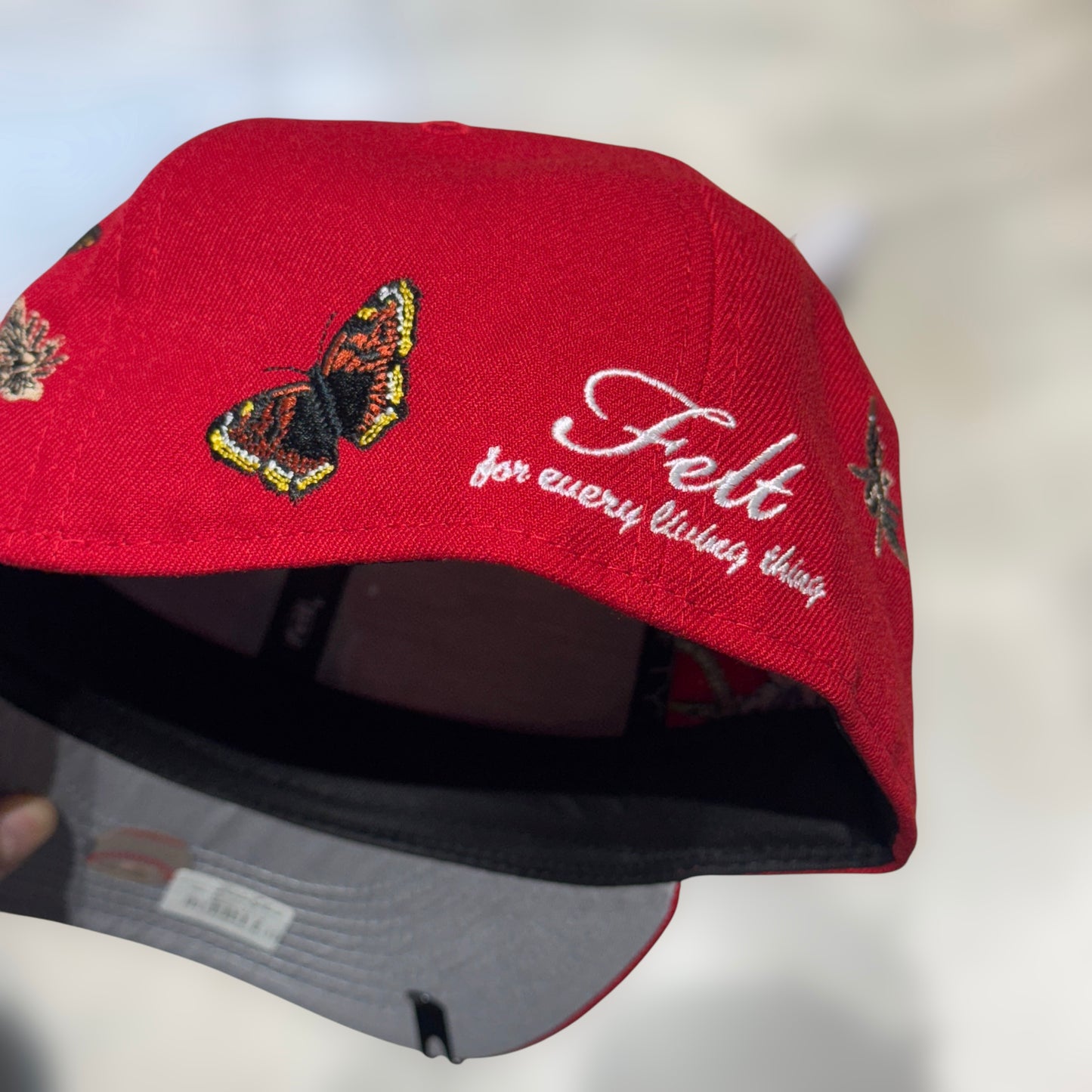 59FIFTY ANGELS RED SCARLET FELT COLLECTION MARIPOSA