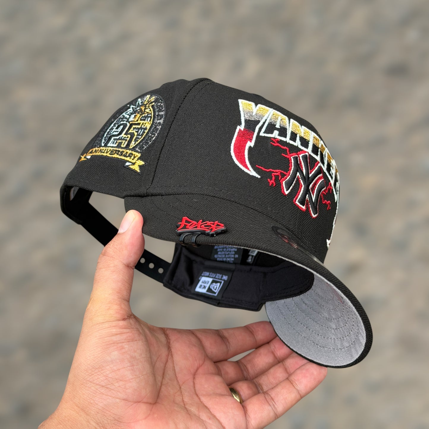 9FIFTY NY YANKEES BLACK METALLIC