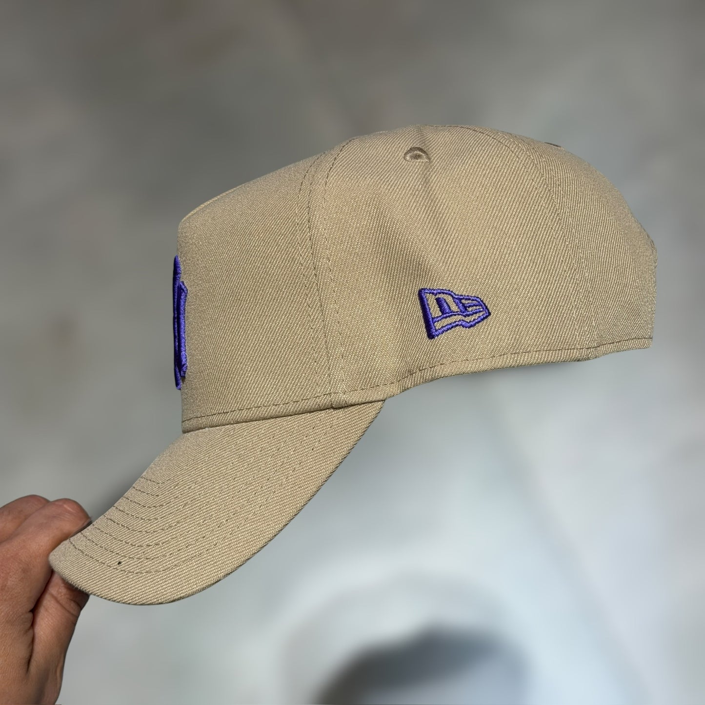 9FORTY A FRAME NY YANKEES CAQUI PURPLE LOGO