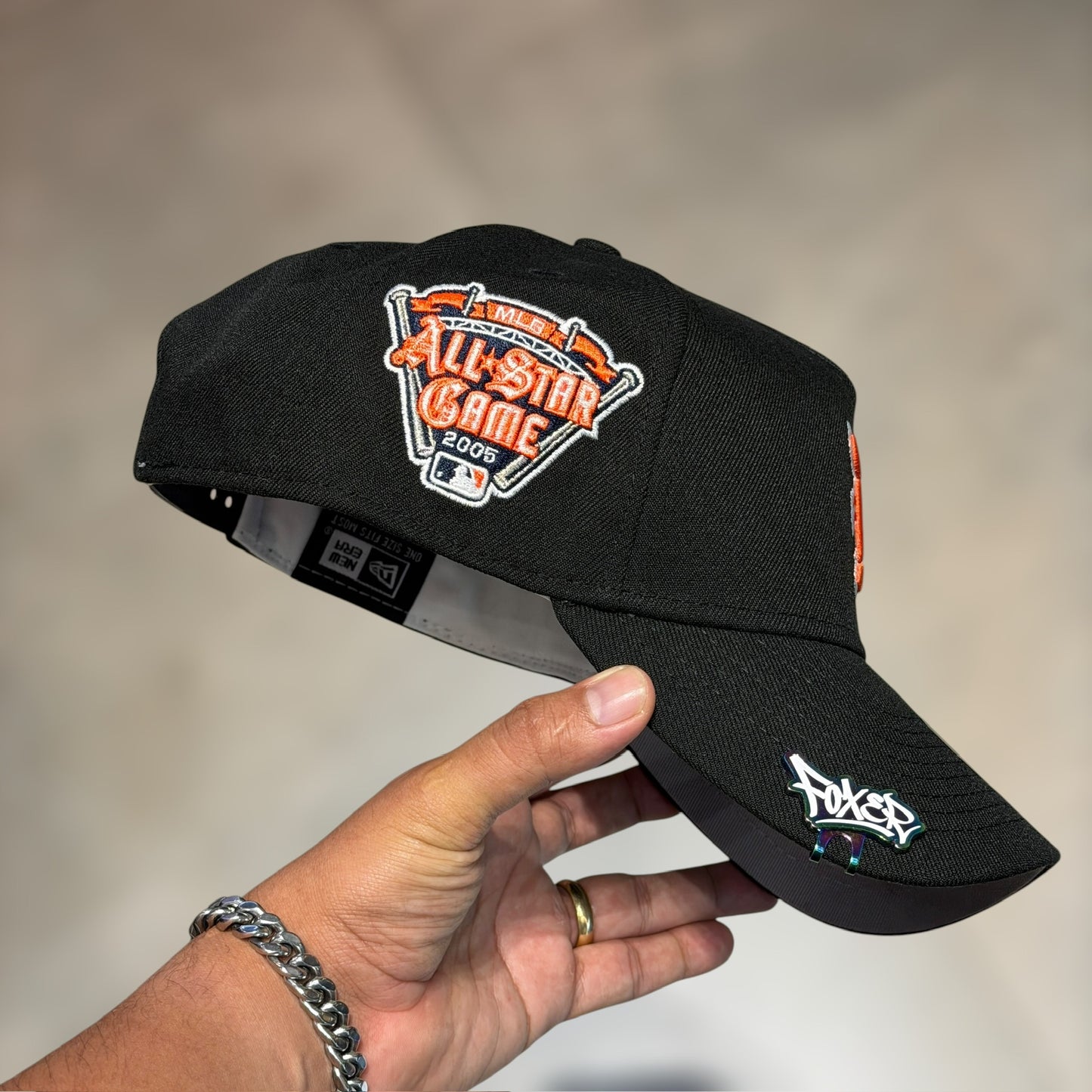 9FORTY A FRAME DETROIT TIGER BLACK ORANGE LOGO