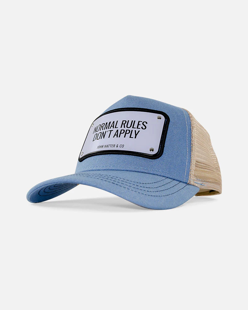 JOHN HATTER NORMAL RULES DON’T APPLY JEAN ALUMINIUM