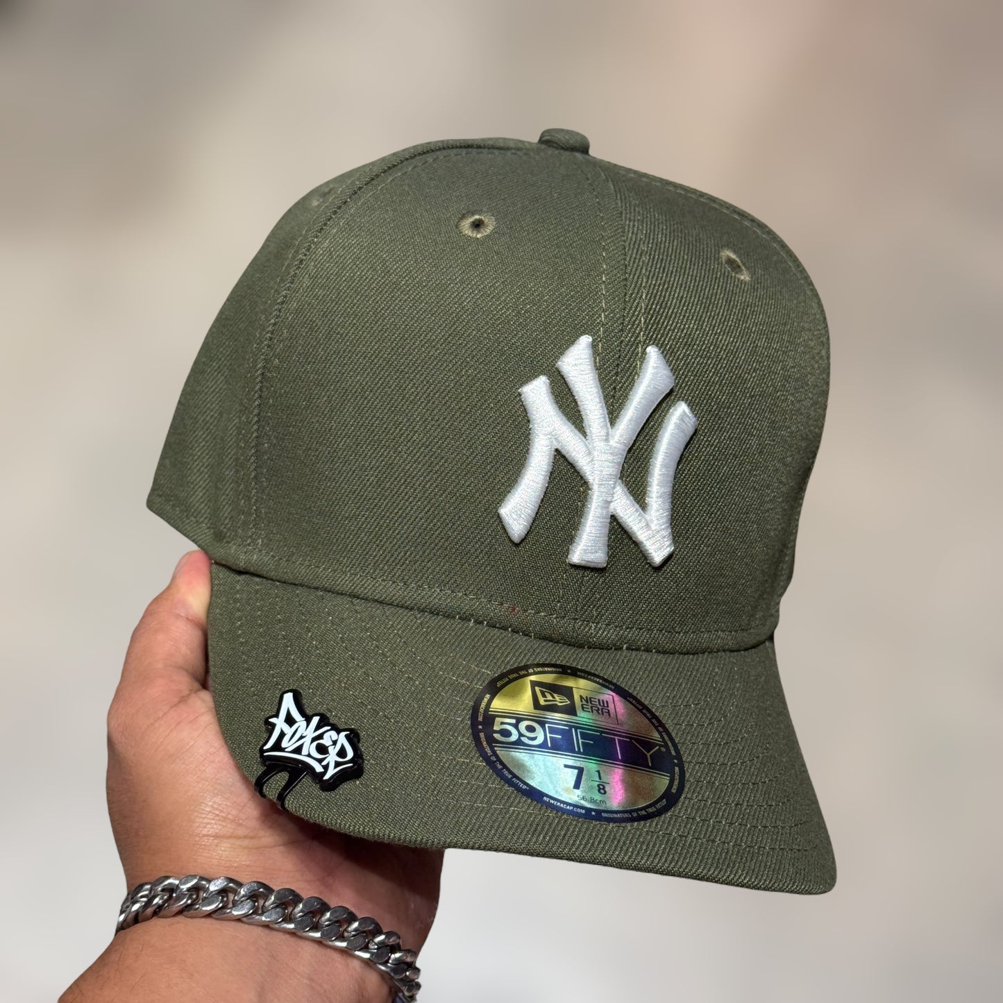 59FIFTY NY YANKEES OLIVE GREEN CLASIC