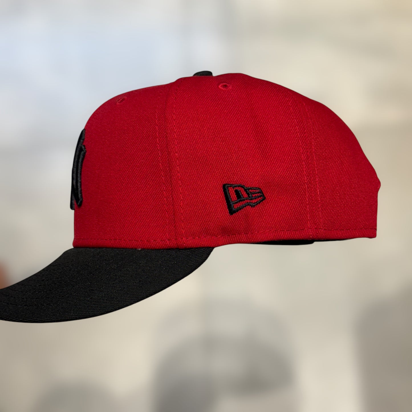 9FIFYY NY YANKEES RED BLACK VISOR