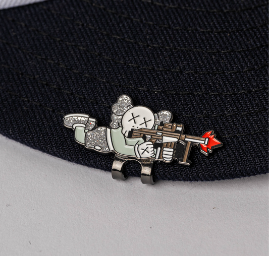 CLIP METALICO KAWS RIFLE