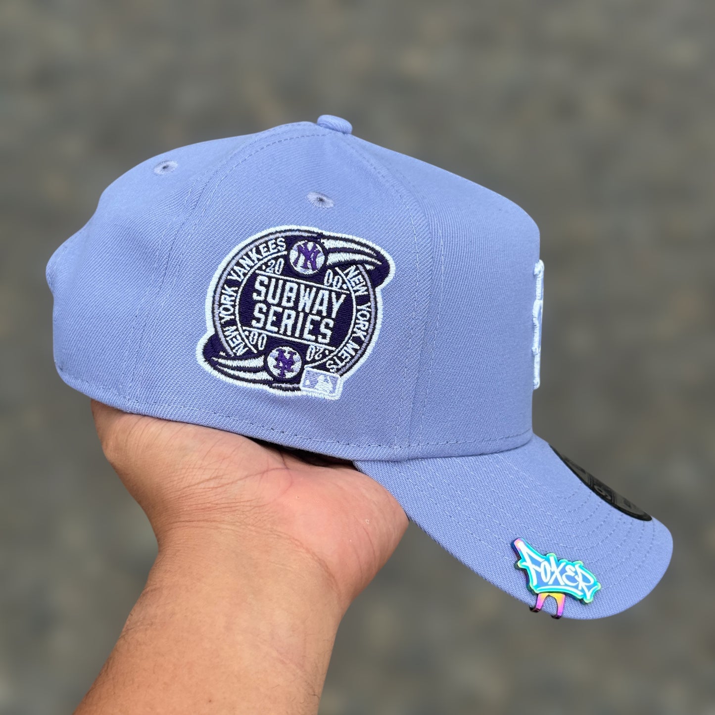 9FORTY NY METS PURPLE SUBWAY