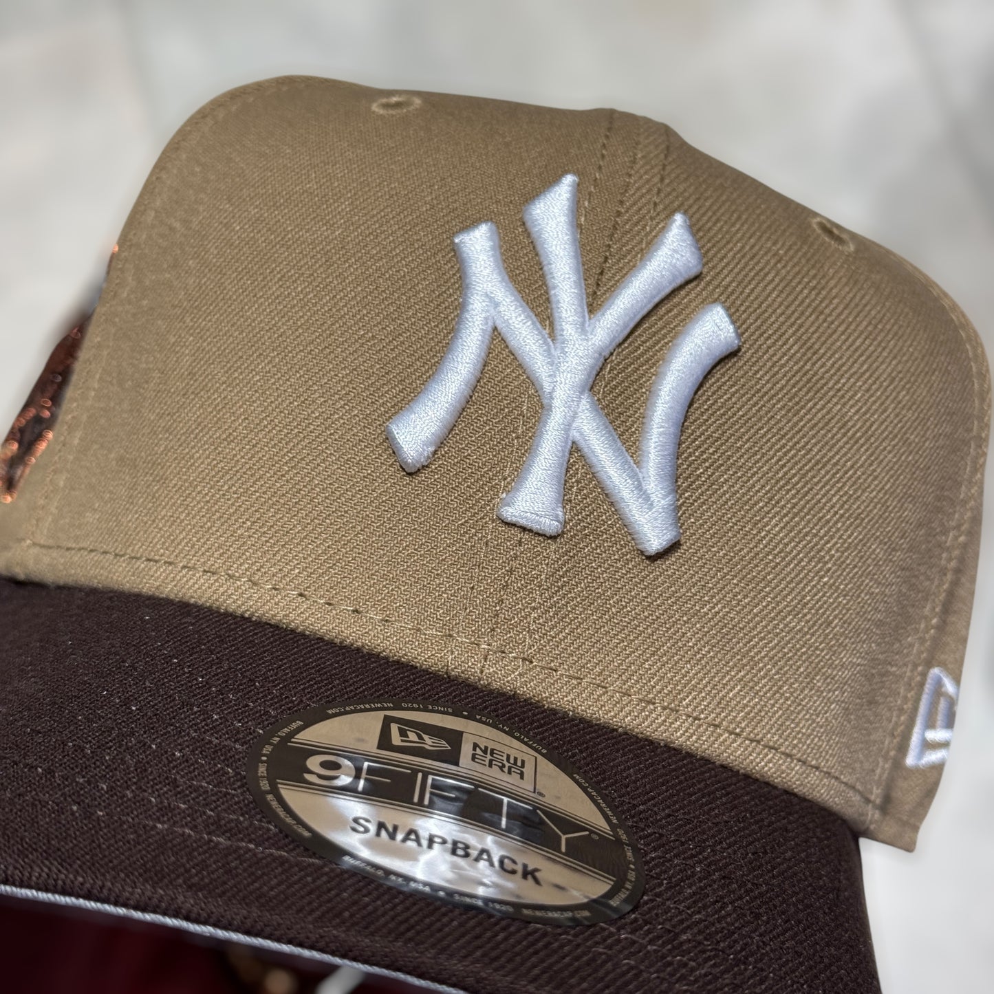 9FIFTY NY YANKEES CAQUI BROWN VISER WS 1999