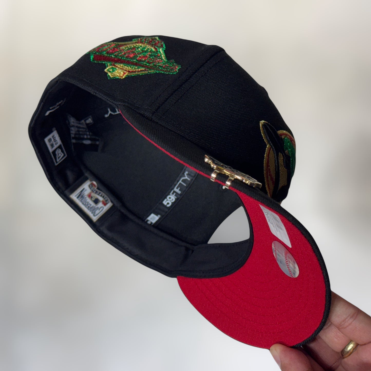 59FIFTY SAN FRANCISCO GIANTS BLACK GOLD LOGO 2007